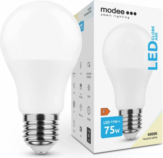 Modee Smart Lighting Bec LED Glob E27 11 W alb neutru