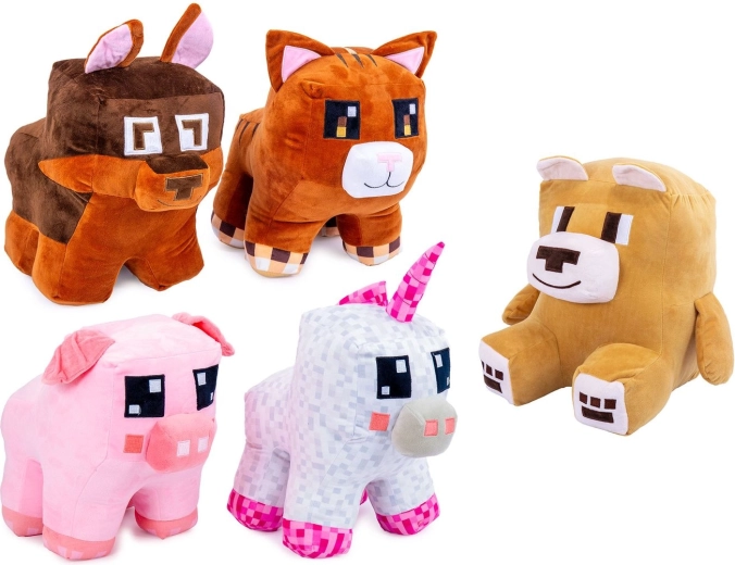 Figurină de pluș Pixel design mix 32 cm - 1 bucată