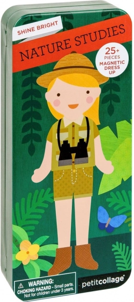 Set de puzzle magnetic Exploratoare de la Petit Collage