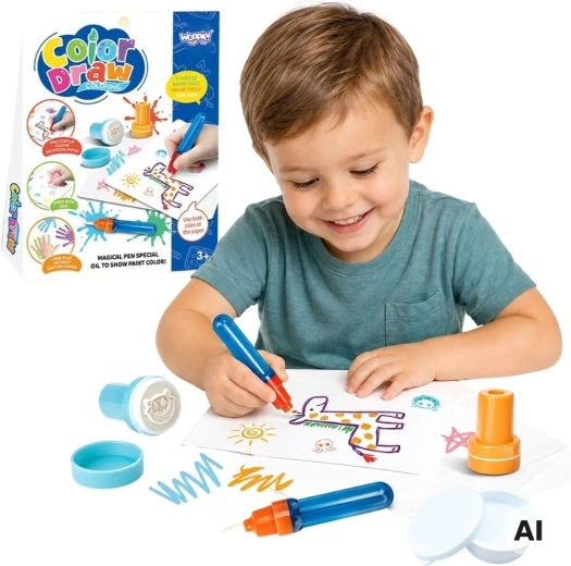 Set magic Woopie pentru pictat și ștampilat