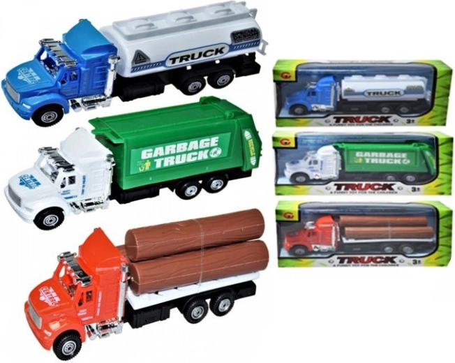 minitruck utilaje tehnice – camion cu lemne, cisternă sau container