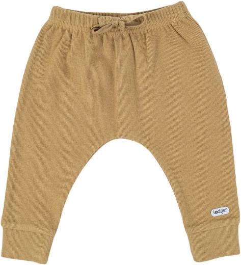 Pantaloni sport pentru copii Lodger jogger nomad rib honey măr. 68