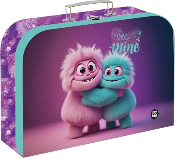 Valiză din laminat pentru copii Monster 34 cm