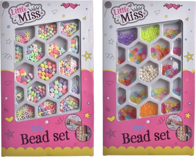 Set creativ pentru înșirat mărgele 2ASS