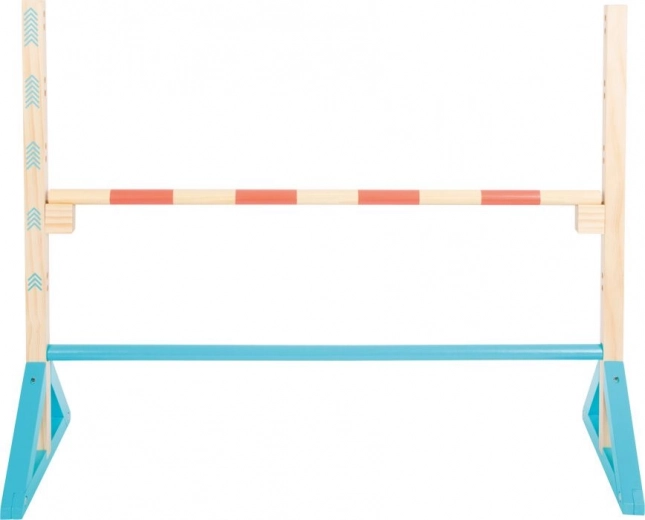 Set de obstacole pentru copii Active – bară de sărit din lemn SMALL FOOT