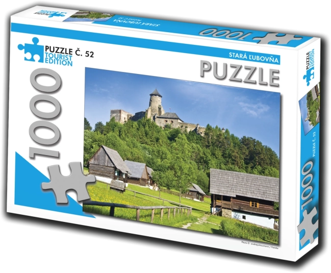 Puzzle Tourist Edition Stará Ľubovňa 1000 piese