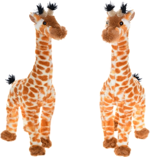 Girafă de pluș 40 cm – jucărie ecologică pentru bebeluși