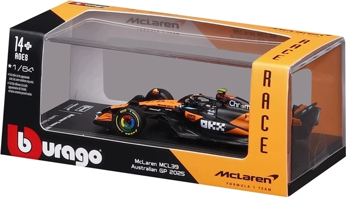 Model BBU F1 McLaren MCL39 Lando Norris 1:64