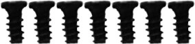 Șuruburi pentru Sparkle 2,6 × 6 mm, 10 buc.