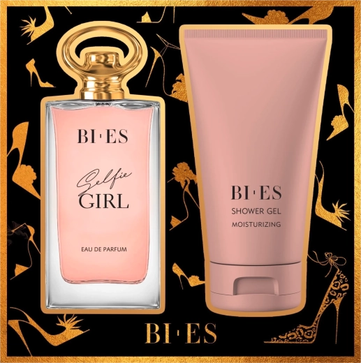 Set cadou BI-ES Selfie Girl – apă de parfum 90 ml + gel de duș 150 ml