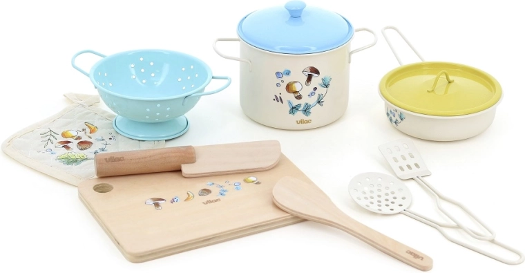 Vilac set de vase metalice My Nature Kitchen