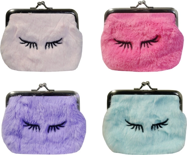 Portofel plușat pentru copii