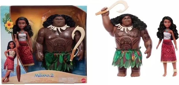 Disney Vaiana și Maui – set de figurine 2 buc.