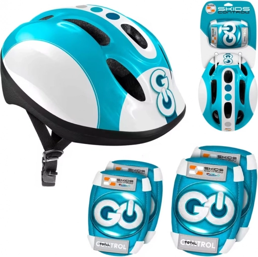 Set protecție copii albastru