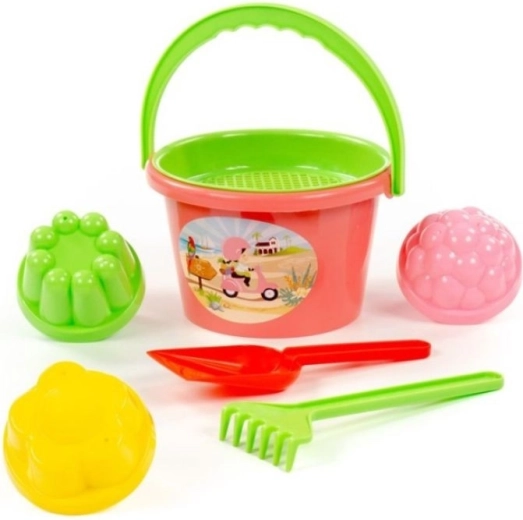 Set colorat pentru nisip pentru copii