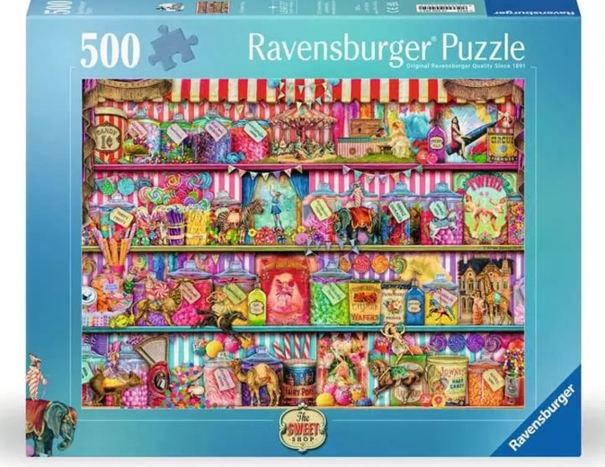 Puzzle Ravensburger Cofetărie 500 de piese