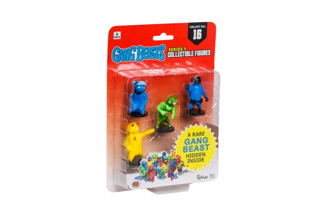figurinele Gang Beasts seria 1 pachet de 5 buc