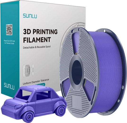 Filament Sunlu PETG violet lavandă