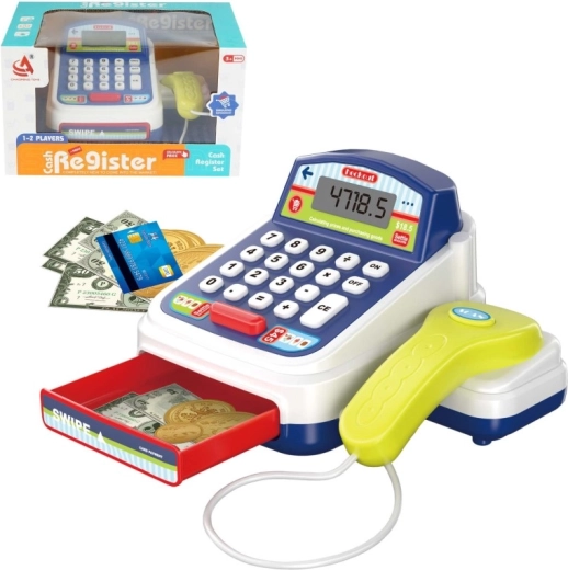 Casă de marcat pe baterii cu accesorii