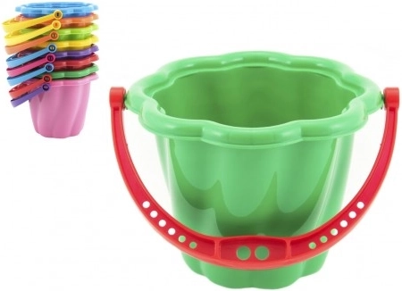 găletușă de plastic pentru nisip pentru copii