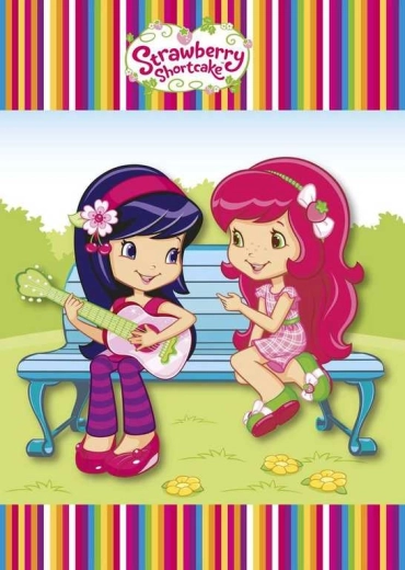 Akim carte de colorat cu activități A4 Căpșunica Strawberry Shortcake - 1 bucată