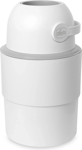 Chicco coș telescopic pentru scutece Odour Off alb