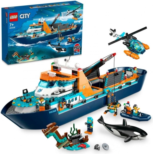 LEGO City vasul exploratorilor Arcticii