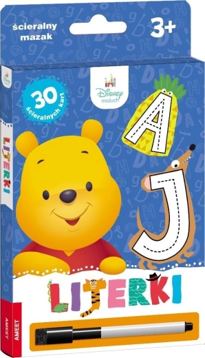 Ameet Disney Maluch: Litere – carduri ștergibile cu marker