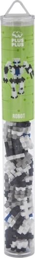 Set creativ Plus-Plus Robot în tub