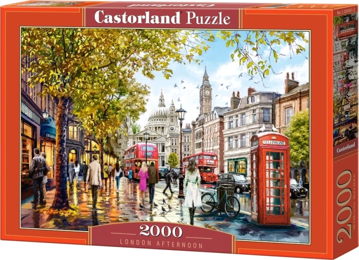 Puzzle Castorland Londra după-amiază, 2000 de piese