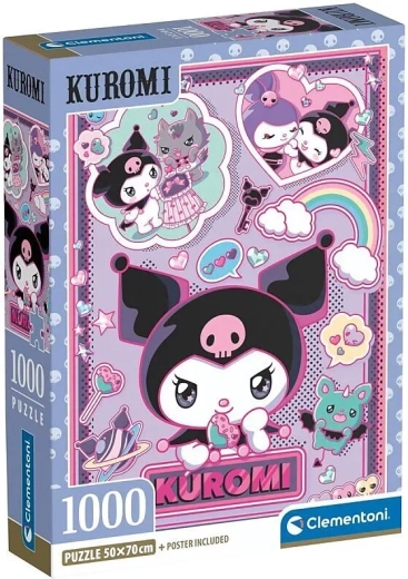 Puzzle CLEMENTONI Kuromi 1000 piese