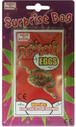 Săculeț surpriză – ou de șarpe cu clopoței pentru copii