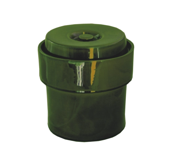 Oală ceramică ermetică 5 l verde