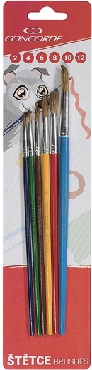 Set de pensule rotunde CONCORDE Color, 6 buc.