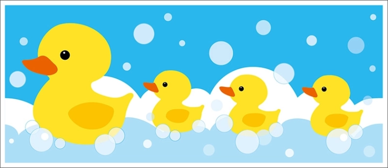 Autocolante decorative Rațușca