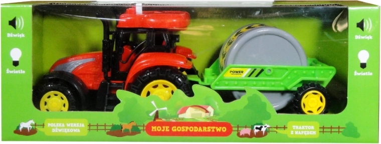 Tractor cu remorcă și modul sonor polonez