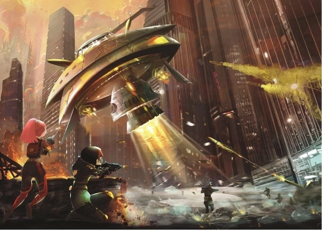 Puzzle Războaie spațiale – 200 de piese (ART PUZZLE)