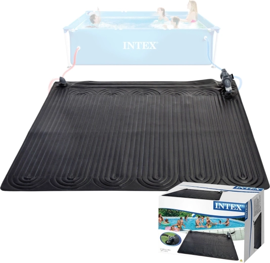 Saltea solară pentru încălzirea piscinei 120 × 120 cm INTEX