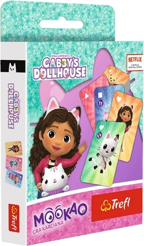 Joc de cărți MooKao junior Gabby's Dollhouse - 1 bucată