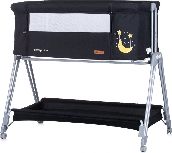 Chipolino pătuț Pretty Close 3‑în‑1 – Raven