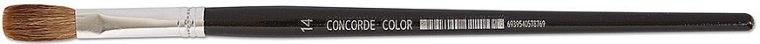 Pensulă școlară plată cu păr de oaie nr. 14 CONCORDE Color