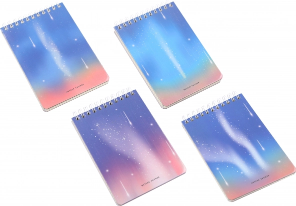 Notițe 10x14 cm, 80 de pagini - Zodiac