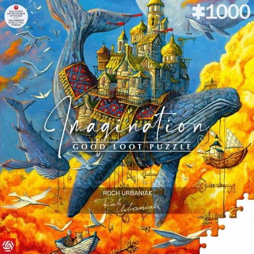 Puzzle Imagination Roch Urbaniak - Păstrătorul cheilor 1000 piese