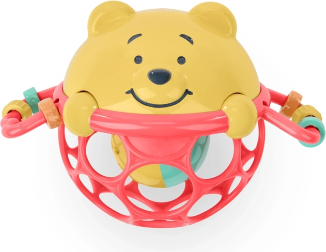 Zornăitoare OBALL cu motivul URSULEȚUL WINNIE Jingle & Shake de la Bright Starts