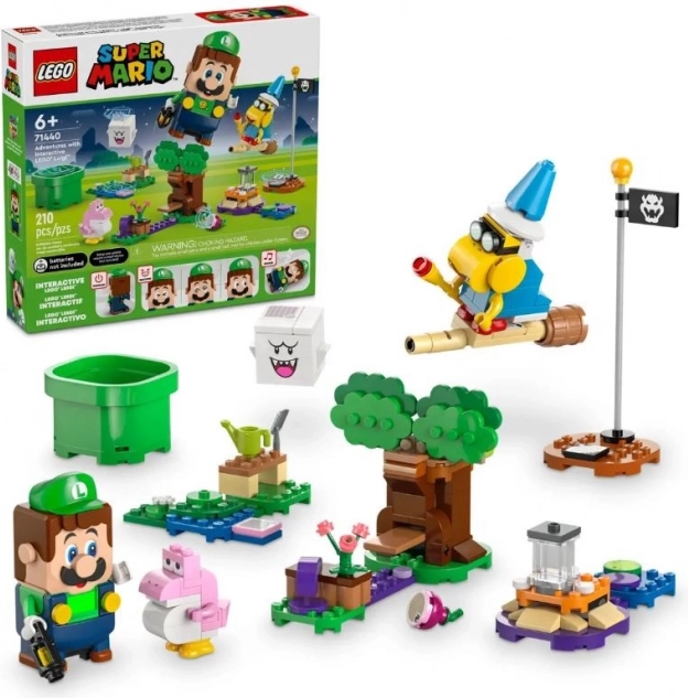 LEGO Super Mario Aventură cu figurina interactivă Luigi