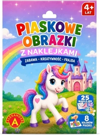 Set creativ pentru imagini cu nisip – Inorog