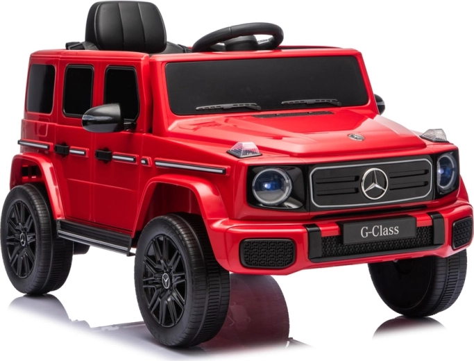 Mașinuță electrică Mercedes G 4x4, 24 V, roșie