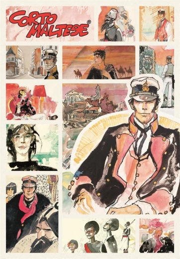 Puzzle 1000 de piese Corto Maltese: Călătoria departe
