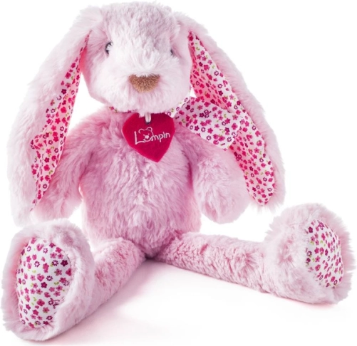 Iepuraș roz din pluș Stella 38 cm