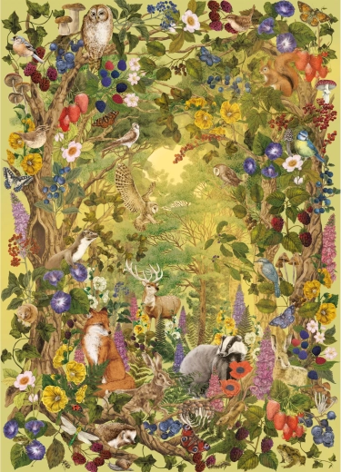 Puzzle The Art File: Poiană însorită 1000 piese